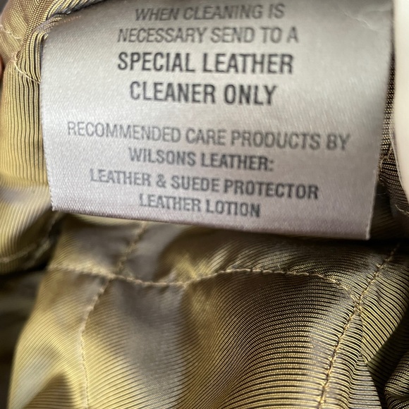 Vintage Wilson’s Genuine Leather Coat - Picture 11 of 11